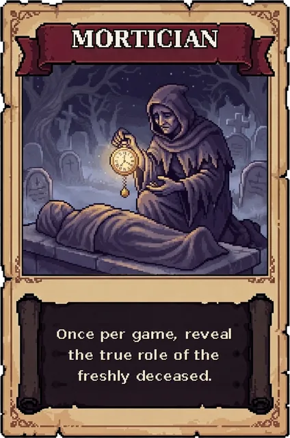 Spielkarte: Mortician